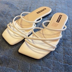 White Shein Sandals